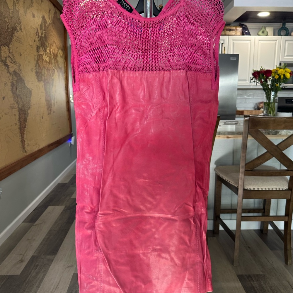 Pink Sleeveless Dress